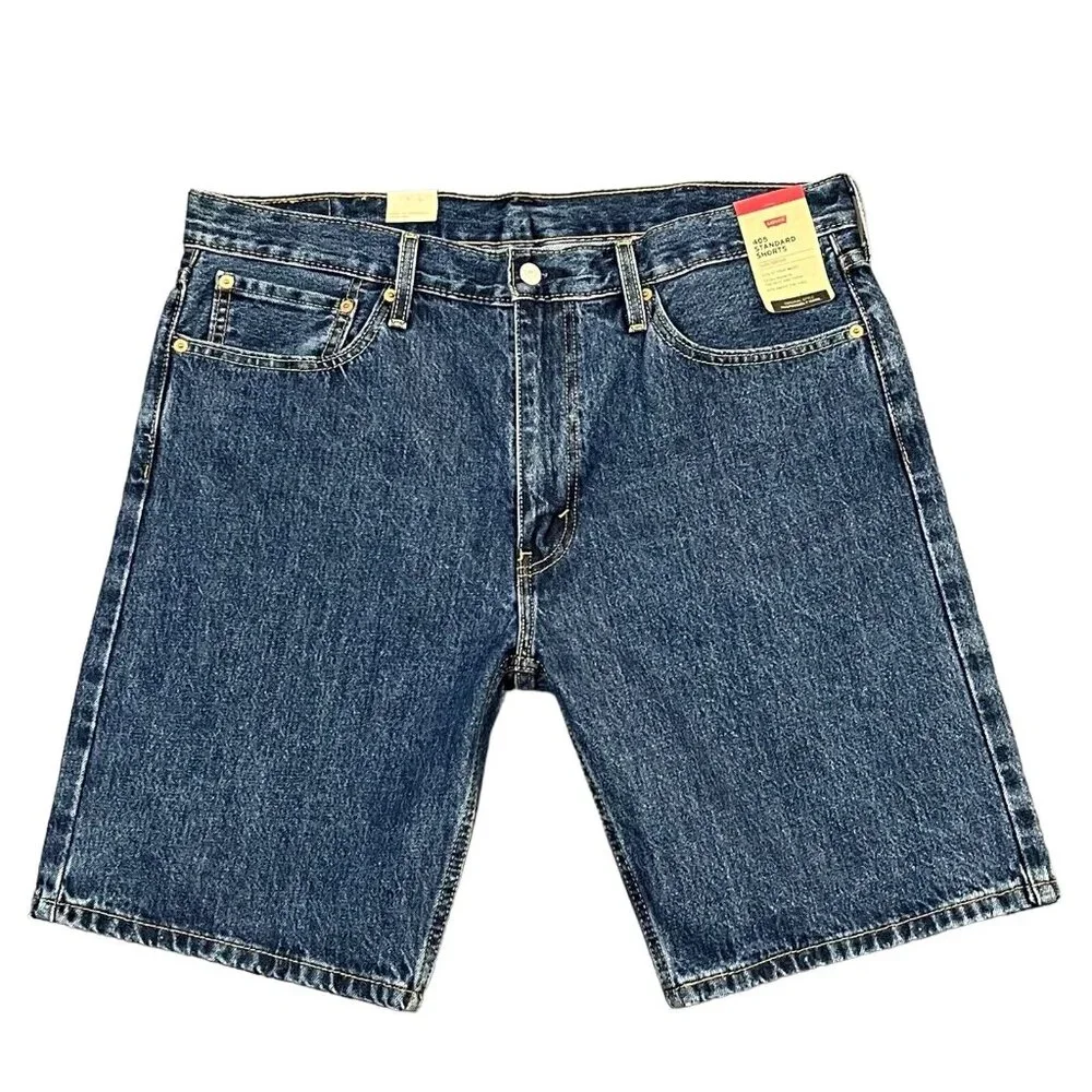 Levi's 405 Men's Denim Shorts Size 42-44‎ Blue Standard Fit Medium Wash